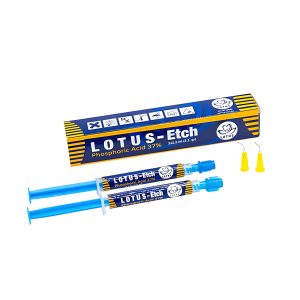 درمانش اسید اچ دو سرنگ لوتوس حجم 2.5 میلی لیتر بسته 2 عددی تجهیزات دندانپزشکی