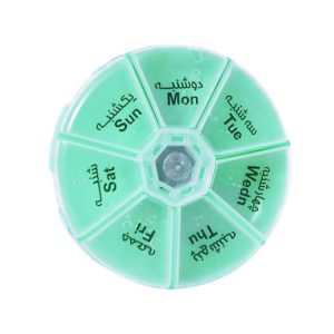 درمانش جعبه نگهدارنده دارو دکتر مد مدل هفتگی HAF-DO دستگاه های عمومی پزشکی