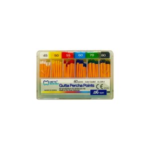 درمانش گوتا دندانپزشکی متا بایومد مدل 4580 بسته 60 عددی تجهیزات دندانپزشکی