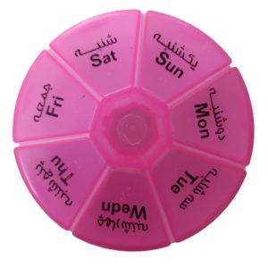 درمانش یادآور قرص و دارو مدل روزانه گرد مجموعه 3 عددی دستگاه های عمومی پزشکی