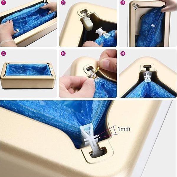 درمانش دستگاه کاور کفش مکانیکی مدل 1600 دستگاه های عمومی پزشکی