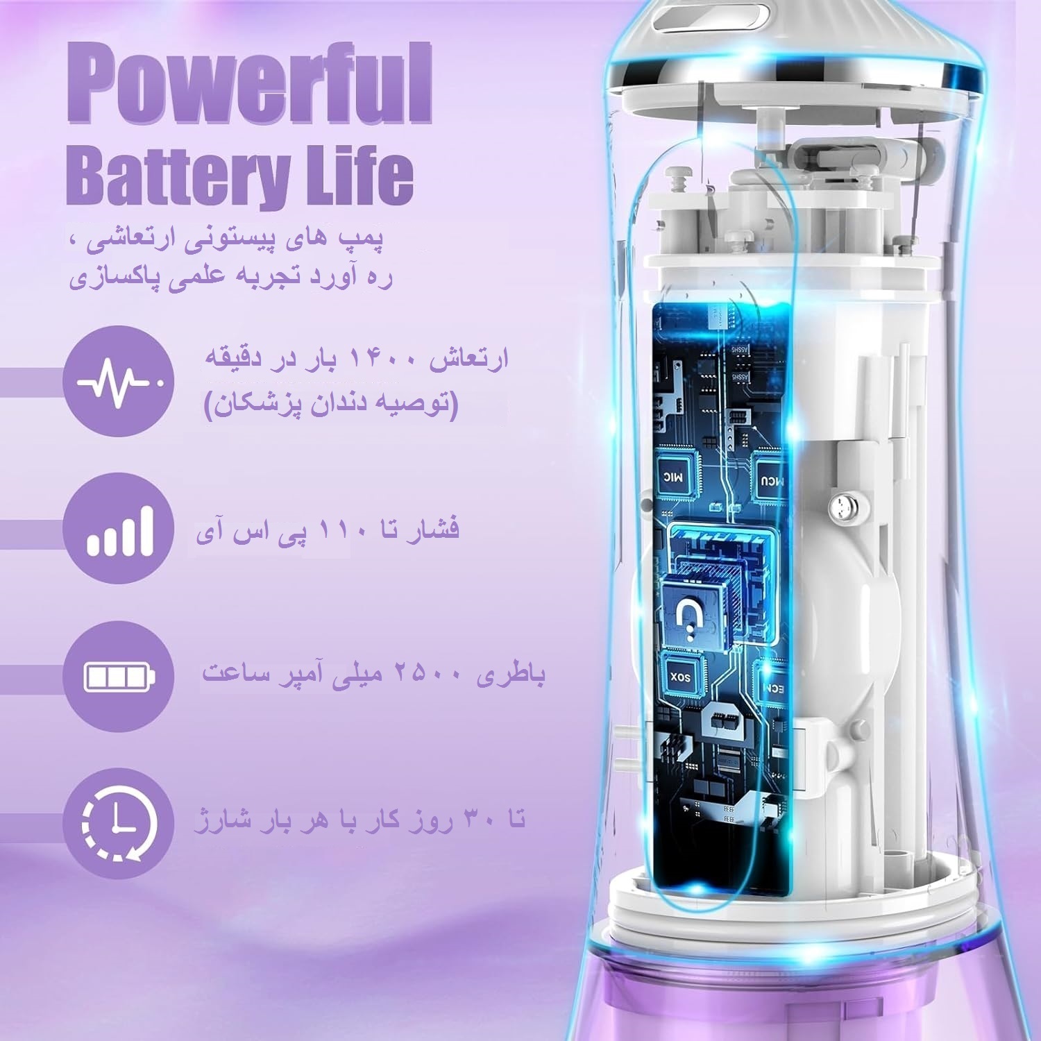 درمانش دستگاه شست و شوی دهان و دندان لئومینور مدل Prestige تجهیزات دندانپزشکی