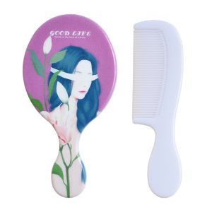 درمانش ست شانه و آینه کودک طرح دختر کد 001 بهداشت و سلامت کودک