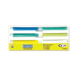 درمانش استریپ بین دندانی تور وی ام مدل Strips 1.055 بسته 75 عددی تجهیزات دندانپزشکی