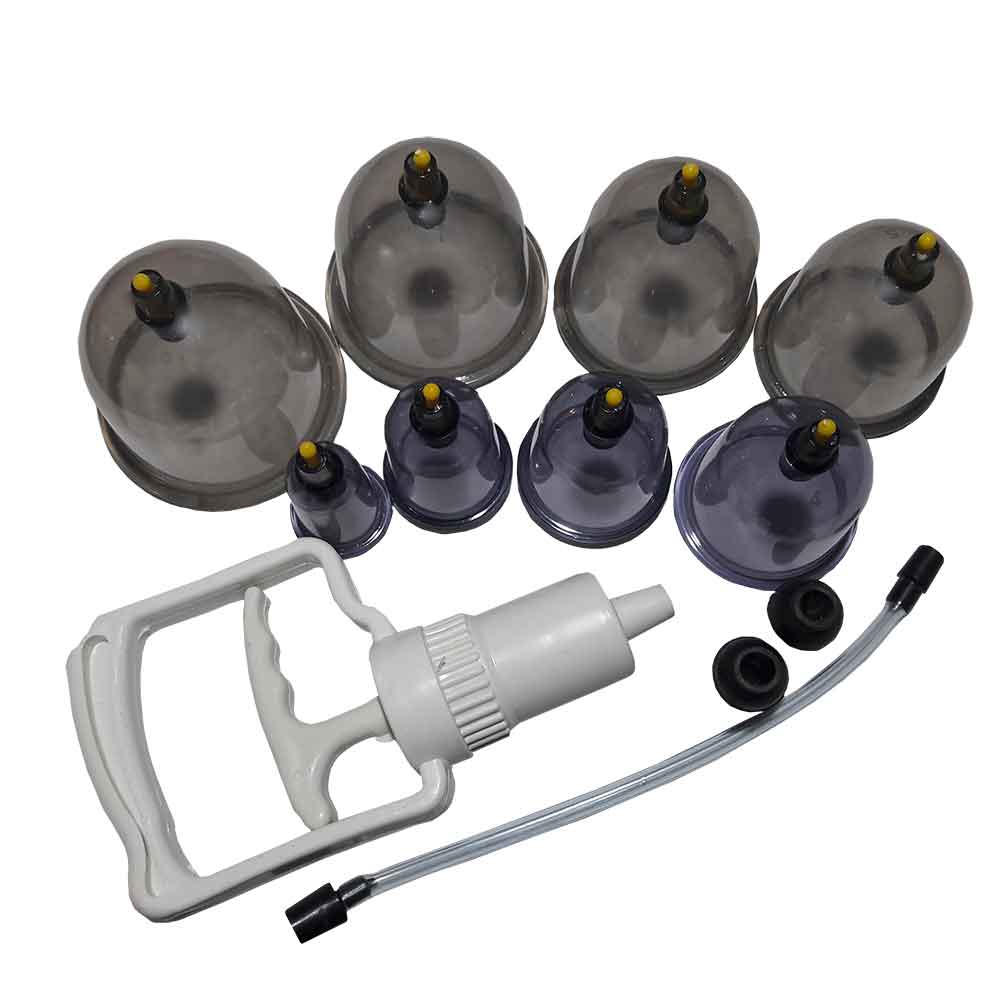 درمانش دستگاه بادکش بدن آلوارس مدل 08 مجموعه 12 عددی دستگاه های عمومی پزشکی