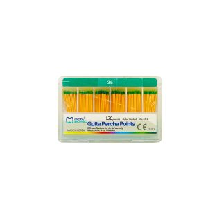 درمانش گوتا دندانپزشکی متا بایومد مدل 35 بسته 120 عددی تجهیزات دندانپزشکی