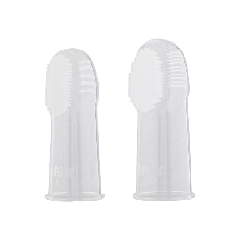 درمانش مسواک نوزاد فارلین مدل انگشتی کد BB-41001 بسته دو عددی بهداشت و سلامت کودک