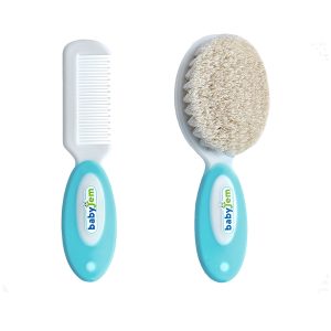 درمانش ست برس و شانه نوزادی بیبی جم مدل 519B بهداشت و سلامت کودک