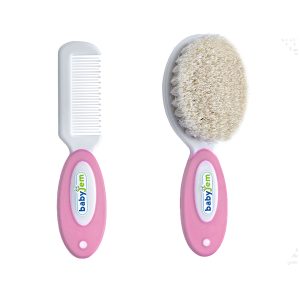 درمانش ست برس و شانه نوزادی بیبی جم مدل 519P بهداشت و سلامت کودک