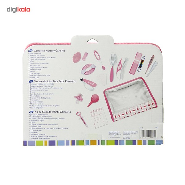 درمانش ست بهداشتی سامر مدل 14464 بسته 21 عددی بهداشت و سلامت کودک