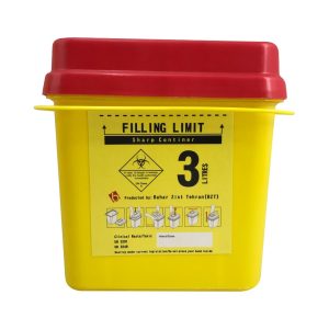 درمانش سیفتی باکس بهار زیست تهران کد 3 ظرفیت 3000 میلی لیتر دستگاه های عمومی پزشکی