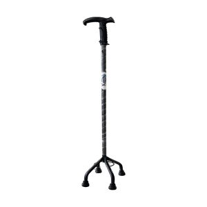 درمانش عصا مدل چهار پایه آلومینیوم کد 01 توانبخشی