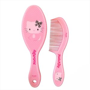 درمانش ست شانه و برس کودک سانریو مدل گربه بهداشت و سلامت کودک