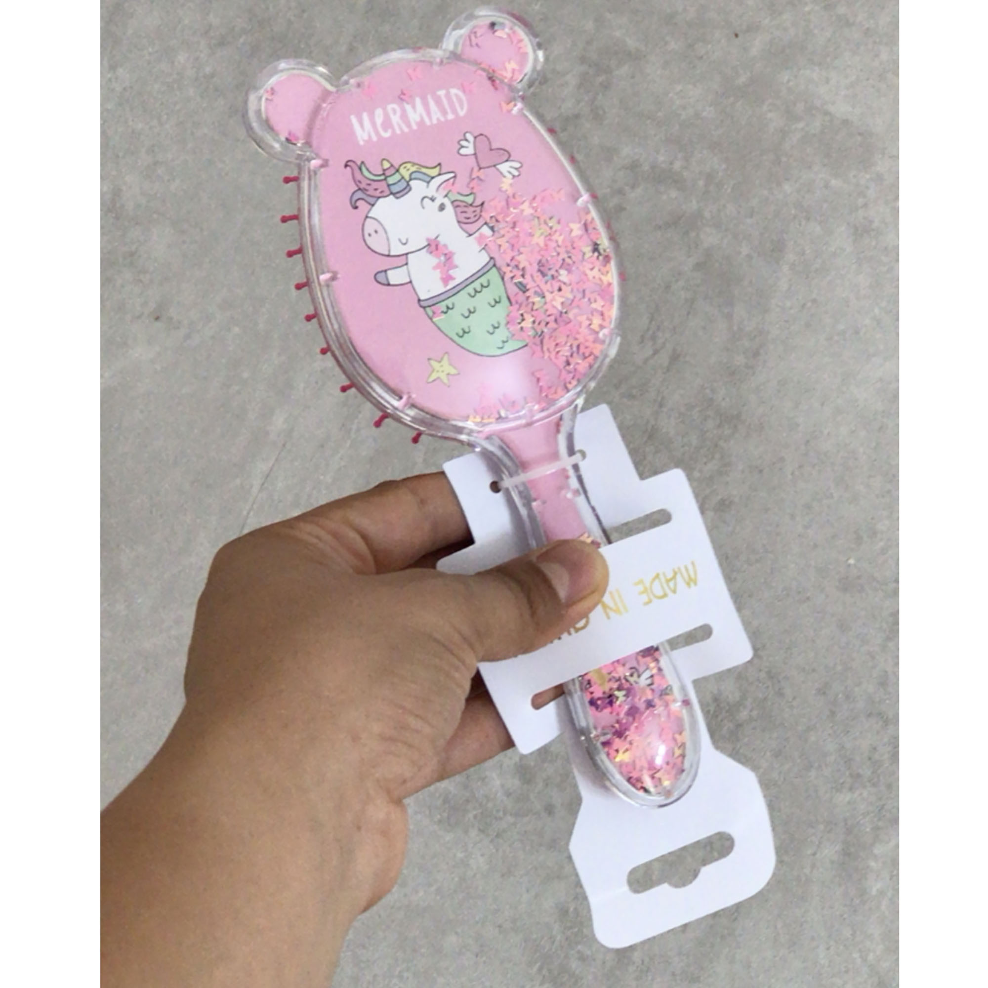 درمانش برس کودک مدل آکواریومی گره باز کن طرح یونیکورن کد U U U 001 بهداشت و سلامت کودک