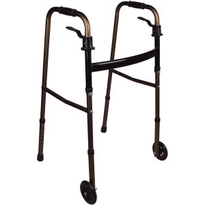 درمانش واکر تاشو چرخدار مدل AL71 توانبخشی