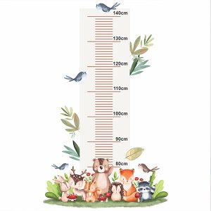 درمانش استیکر اندازه گیری قد کودک راتیانا مدل جنگل حیوانات 2 بهداشت و سلامت کودک