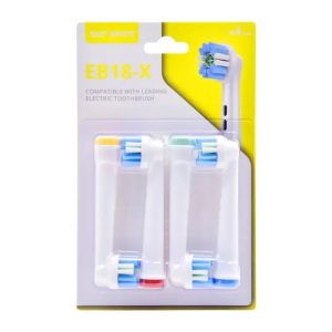 درمانش سری یدک مسواک برقی مدل EB18-X بسته 4 عددی تجهیزات دندانپزشکی