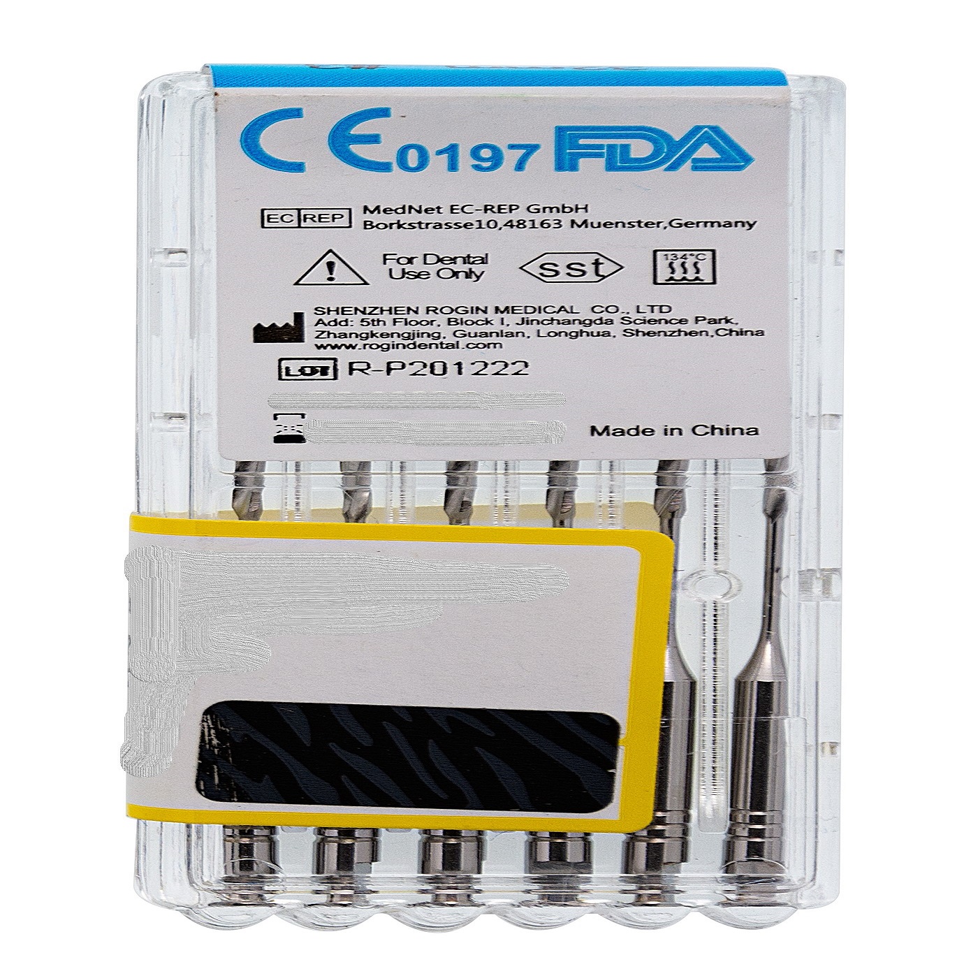 درمانش پیزو دندانپزشکی جی دبلیو آر مدل 4-ENDO بسته 6 عددی تجهیزات دندانپزشکی