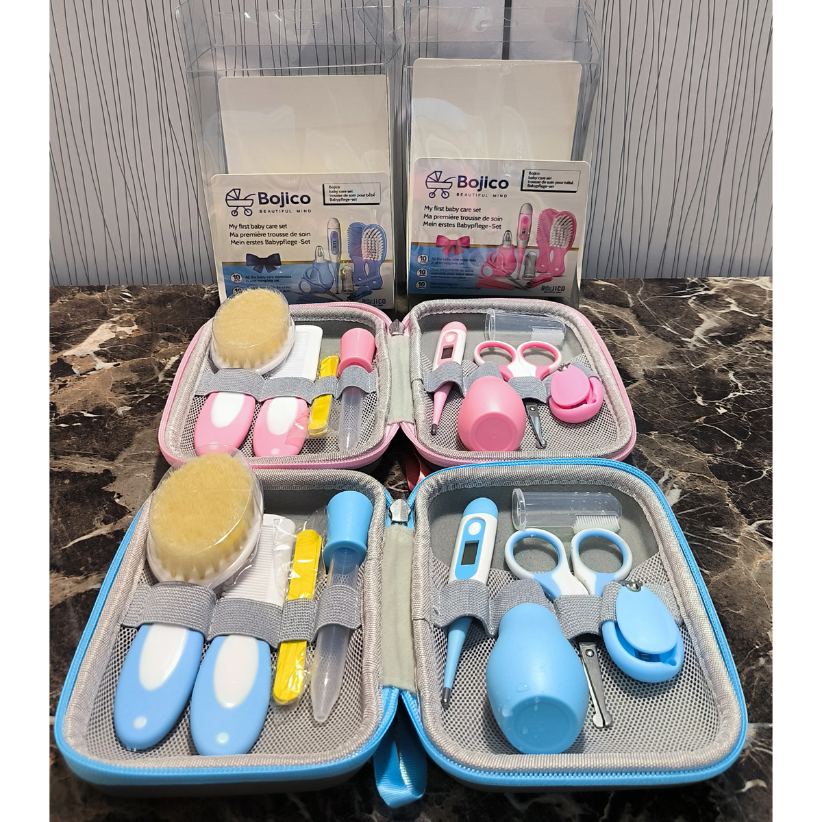 درمانش ست بهداشتی کودک مدل BOJICO بسته 11 عددی بهداشت و سلامت کودک