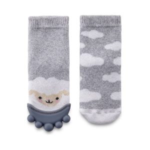 درمانش دندان گیر کودک بیبی جم طرح گوسفند مدل Bj652.2 مجموعه 2 عددی بهداشت و سلامت کودک