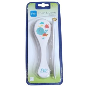 درمانش ست شانه و برس کودک پیور مدل Turtle and whales بهداشت و سلامت کودک