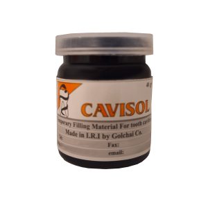 درمانش خمیر پانسمان موقت گلچای مدل کاویزول  وزن 40 گرم بسته 6 عددی تجهیزات دندانپزشکی