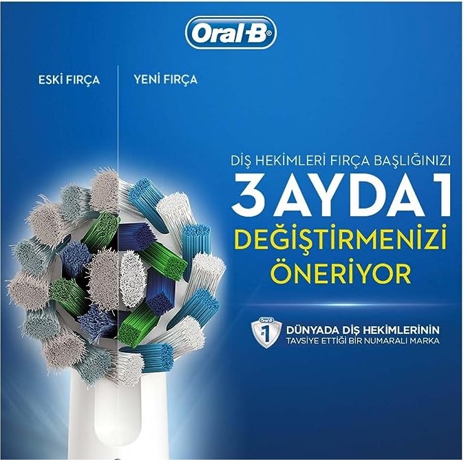 درمانش مسواک برقی اورال-بی مدل PRO 1 750 Cross Action تجهیزات دندانپزشکی