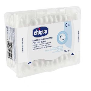 درمانش گوش پاک کن کودک چیکو مدل +0 بسته 60 عددی بهداشت و سلامت کودک