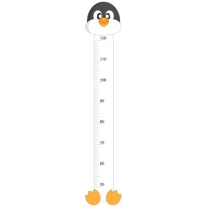 درمانش استیکر اندازه گیری کودک باروچین مدل پنگوئن کد 343 بهداشت و سلامت کودک