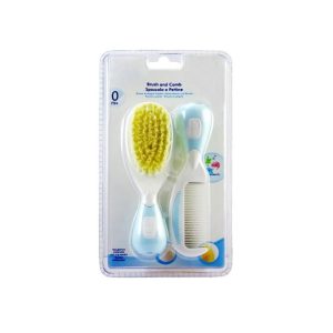 درمانش ست شانه برس نوزاد مدل chi00 بسته 2 عددی بهداشت و سلامت کودک