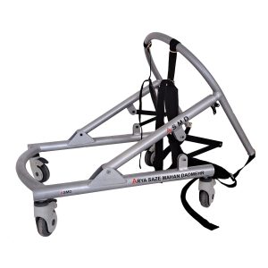 درمانش واکر تاشو مدل گیت ترینر فولادی توانبخشی