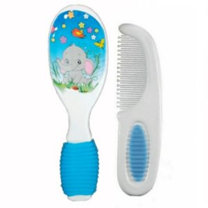 درمانش ست شانه و برس کودک سانی مدل فیل کوچولو کد 63 بهداشت و سلامت کودک