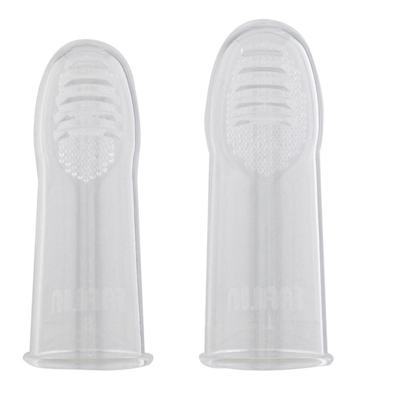 درمانش مسواک نوزاد فارلین مدل انگشتی کد BB-41001 بسته دو عددی بهداشت و سلامت کودک