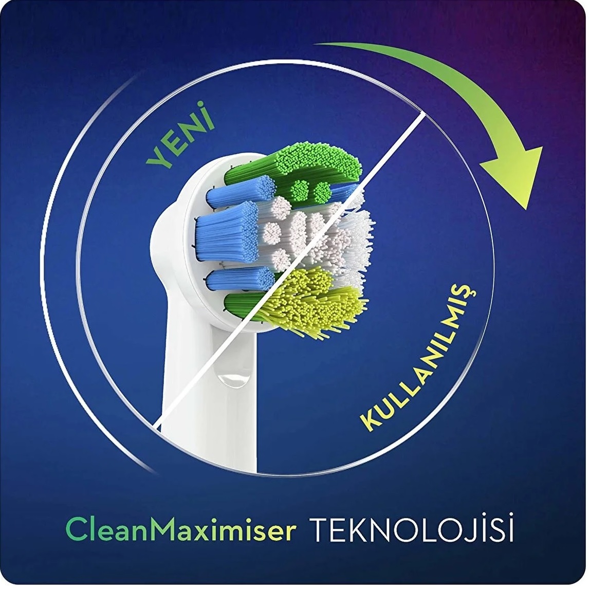 درمانش سری یدک مسواک برقی اورال-بی مدل Precision Clean بسته 5 عددی تجهیزات دندانپزشکی