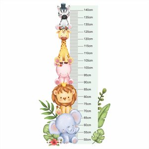 درمانش استیکر اندازه گیری قد کودک راتیانا مدل جنگل حیوانات بهداشت و سلامت کودک