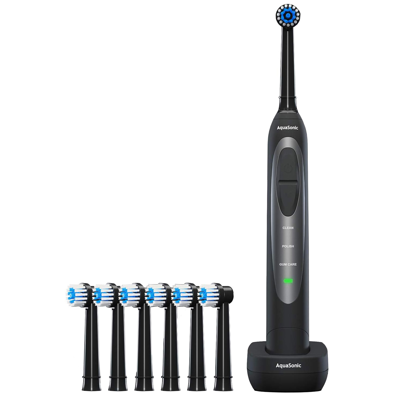 درمانش مسواک برقی آکواسونیک مدل ProSpin به همراه سری یدک بسته 6 عددی تجهیزات دندانپزشکی