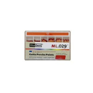 درمانش گوتا دندانپزشکی دیادنت مدل مدرج کد 55 بسته 100 عددی تجهیزات دندانپزشکی