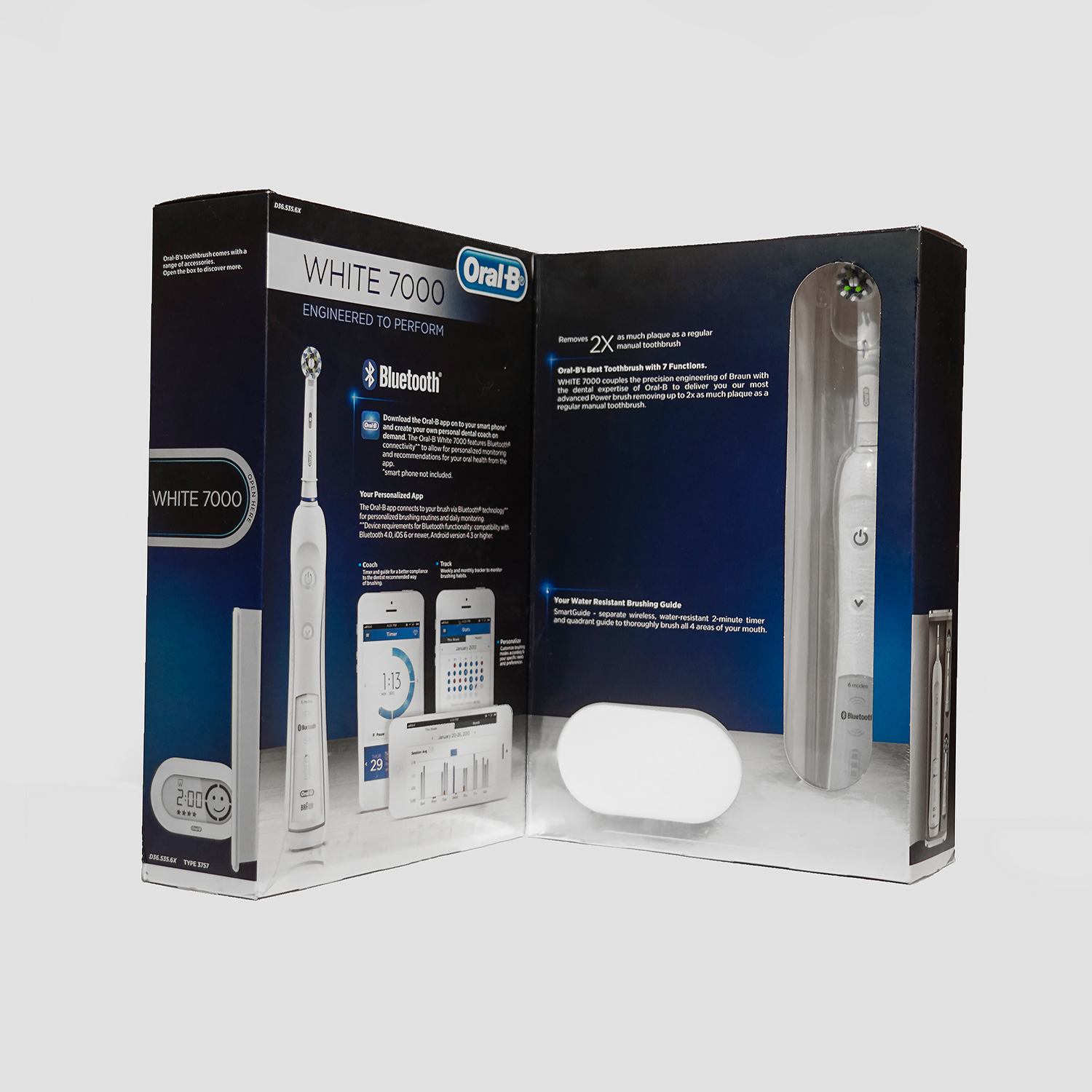 درمانش مسواک برقی اورال-بی مدل 7000 Smart Series تجهیزات دندانپزشکی