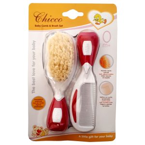 درمانش ست برس و شانه نوزاد چیکو مدل بیبی بهداشت و سلامت کودک