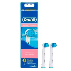 درمانش سری یدک مسواک برقی اورال-بی مدل sensetive clean بسته 2 عددی تجهیزات دندانپزشکی