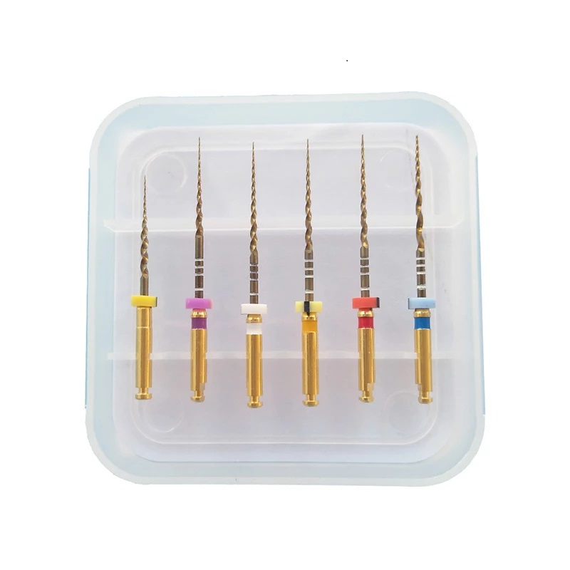 درمانش فایل روتاری دندانپزشکی مدل G بسته 6 عددی تجهیزات دندانپزشکی