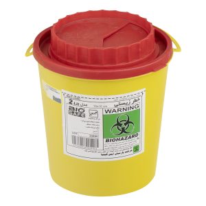 درمانش سیفتی باکس بایوهازارد مدل 02 ظرفیت 2000 میلی لیتر بسته 10 عددی دستگاه های عمومی پزشکی