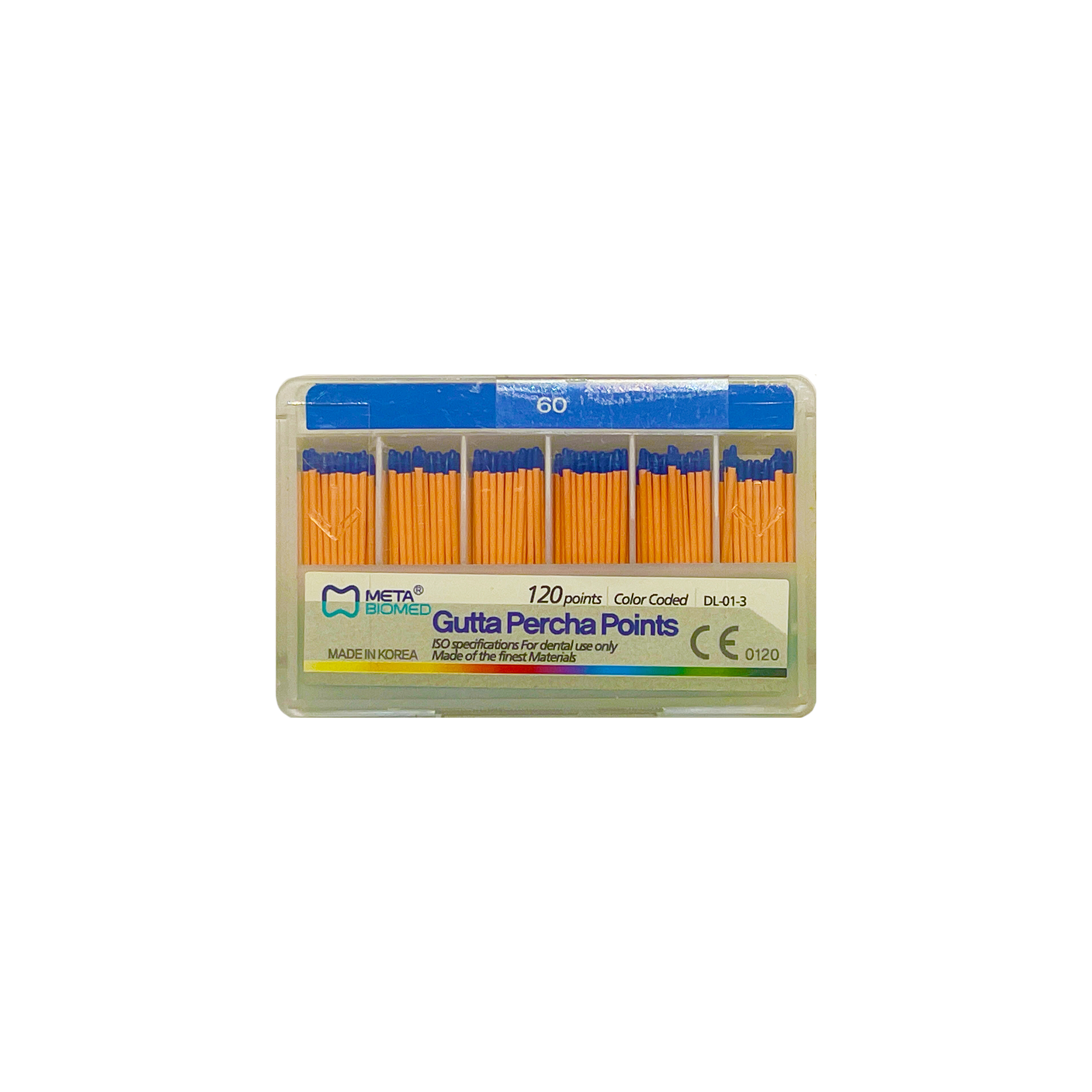 درمانش گوتا دندانپزشکی متا بایومد مدل 60 بسته 120 عددی تجهیزات دندانپزشکی
