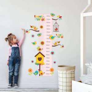 درمانش استیکر اندازه گیری کودک طرح پرنده های خوشحال کد 01 بهداشت و سلامت کودک