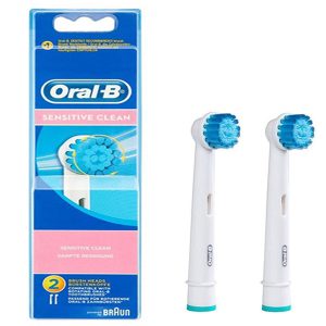 درمانش سری مسواک برقی اورال-بی مدل Sensitive Clean بسته 2 عددی تجهیزات دندانپزشکی