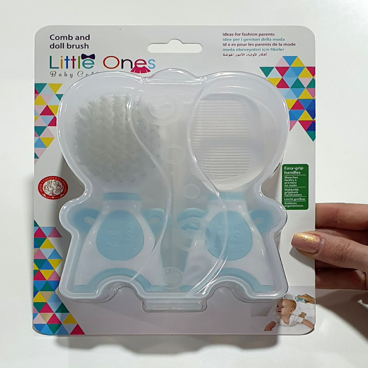 درمانش ست شانه و برس کودک مدل ادمک بهداشت و سلامت کودک