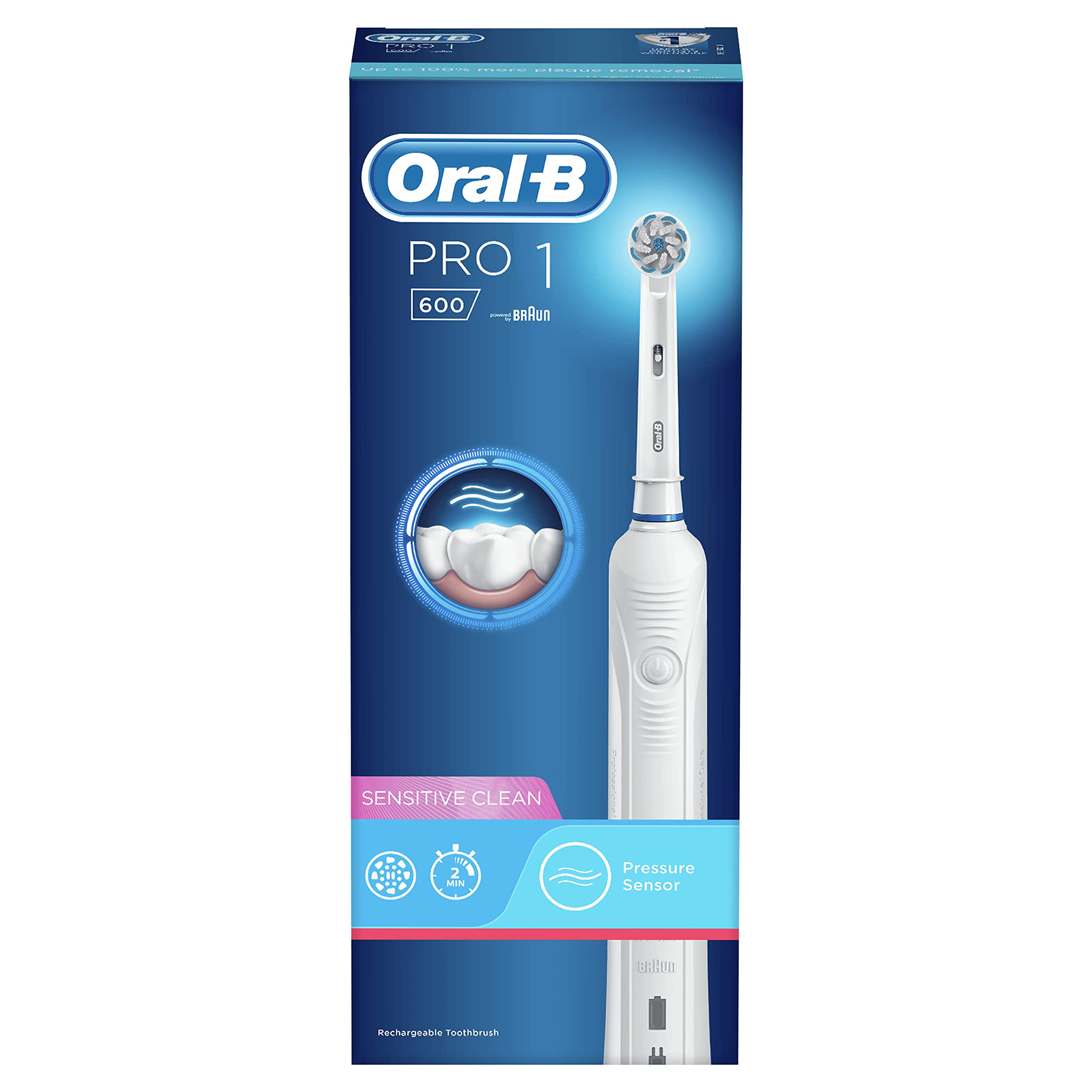 درمانش مسواک برقی اورال-بی مدل Pro 1 - 600 تجهیزات دندانپزشکی