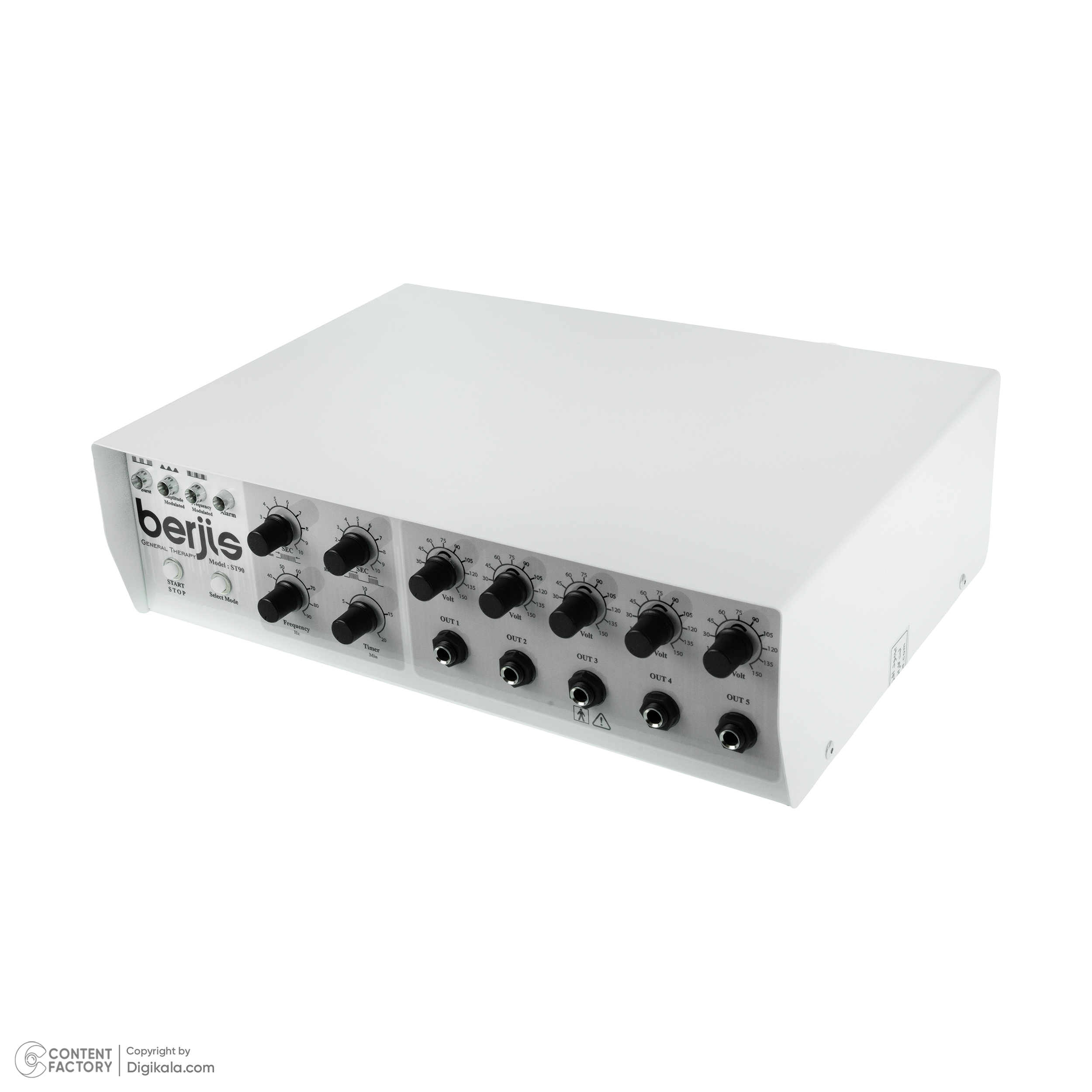 درمانش تنس عضلانی مدل ST90 سری پنج کانال دستگاه های عمومی پزشکی