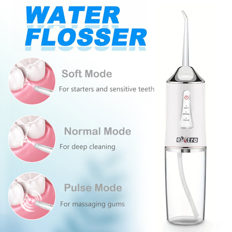 درمانش دستگاه واتر جت شست و شوی دهان و دندان اکسترا مدل 6886 تجهیزات دندانپزشکی