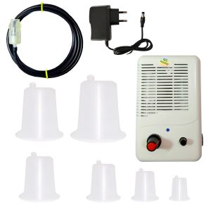 درمانش دستگاه بادکش برقی مدل XV800 مجموعه 9 عددی دستگاه های عمومی پزشکی